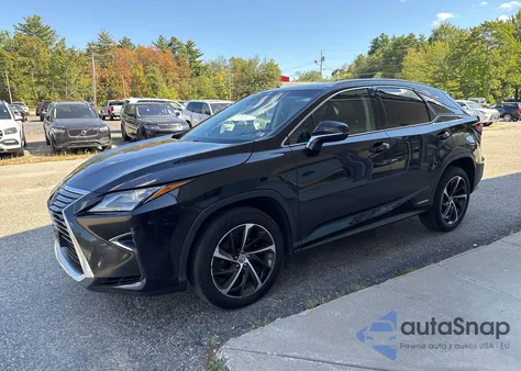 2017 Lexus Rx z USA, uszkodzony, nr VIN 2T2BGMCA3HC015153